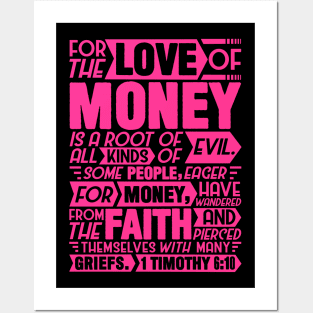 1 Timothy 6:10 Posters and Art